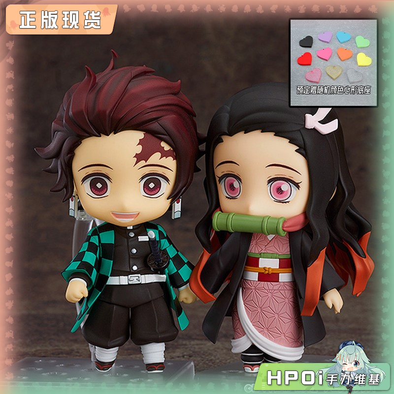 GSC粘土人鬼灭之刃 灶门祢豆子 灶门炭治郎 可动手办