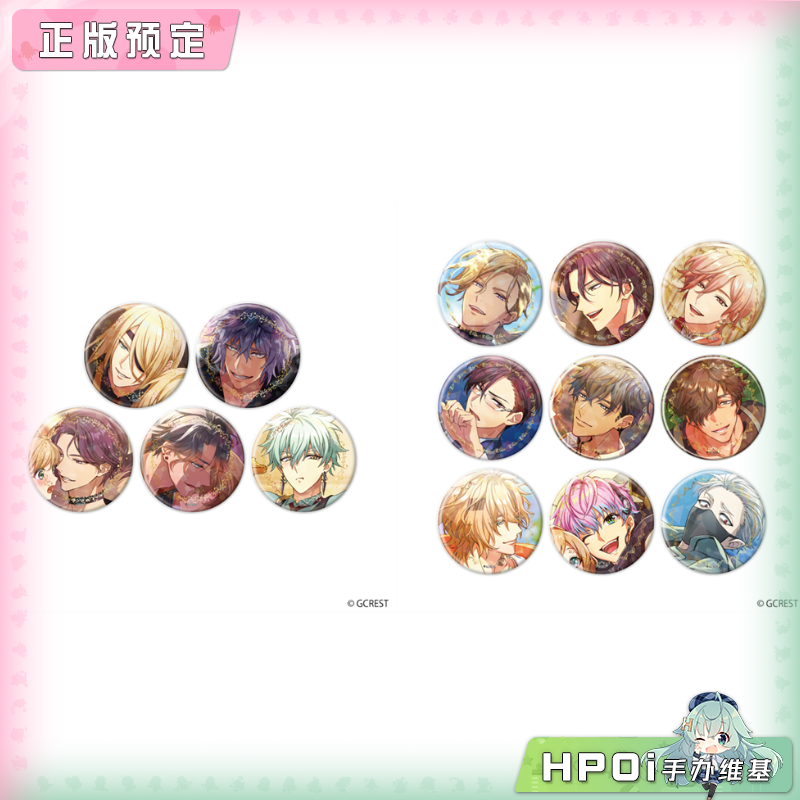 【Hpoi定金】A3 梦职人与追忆之黑妖精 57mm 盲盒 徽章 周边