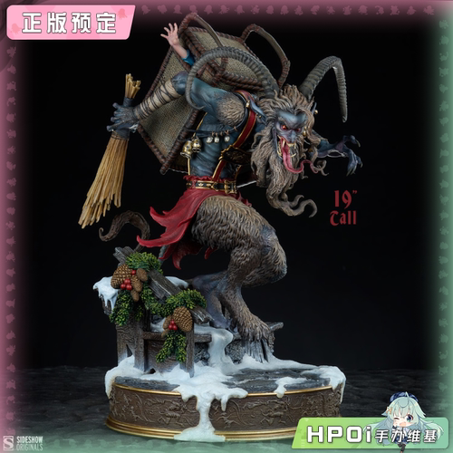 【Hpoi定金】Sideshow 神话反面圣诞老人 Krampus 坎卜斯 雕像