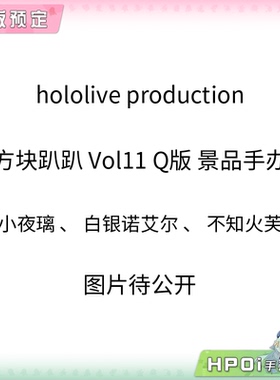 【Hpoi定金】hololive production 方块趴趴 Vol11 Q版 景品手办
