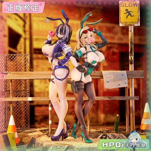 【Hpoi定金】光菱-LBOX 兔女郎警官 Bunny Cops_01 02 手办