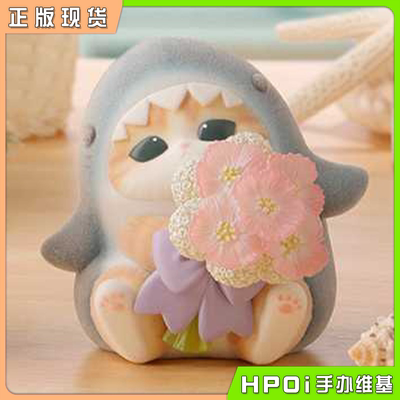 【Hpoi现货】TAMASHII mofamofy 鲨鱼喵 喵咪 摆件 Q版 小手办