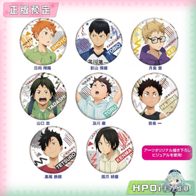 【Hpoi定金】TAKARATOMY TTA 排球少年 回忆 盲盒 徽章 周边
