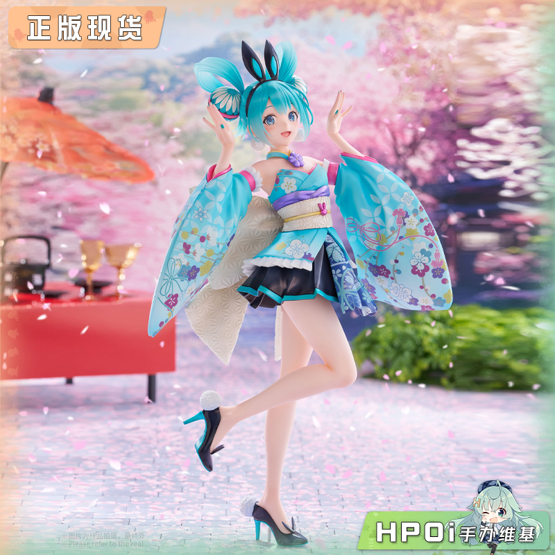 F:NEX 初音未来 miku V家 和风 日式兔女郎 手办