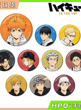 【Hpoi现货】AMNIBUS 排球少年 东武动物园 吧唧徽章 周边