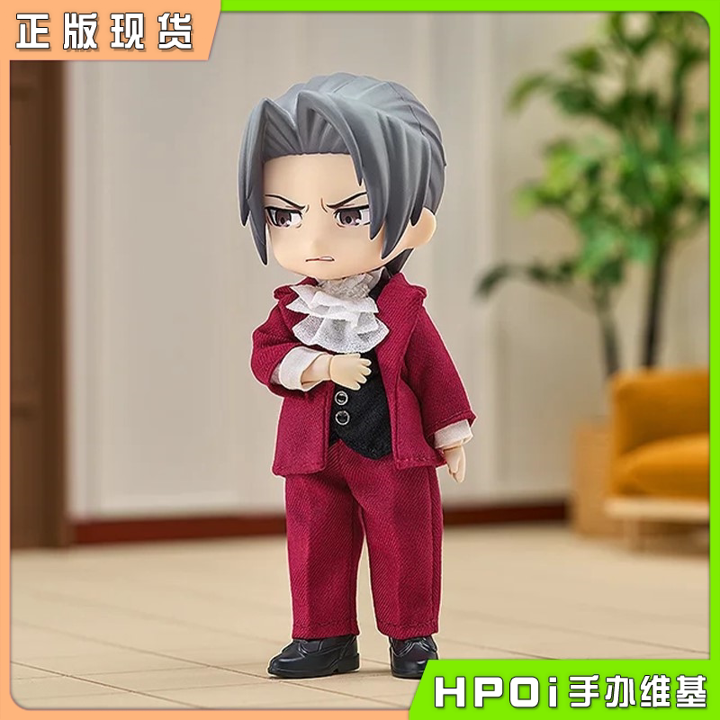 GSC 粘土人 Doll 逆转裁判 御剑怜侍 可动 手办