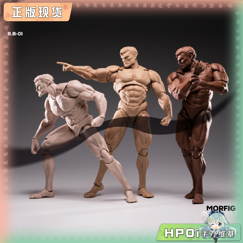INART MORFIG BlankBody系列 男素体 可动人偶