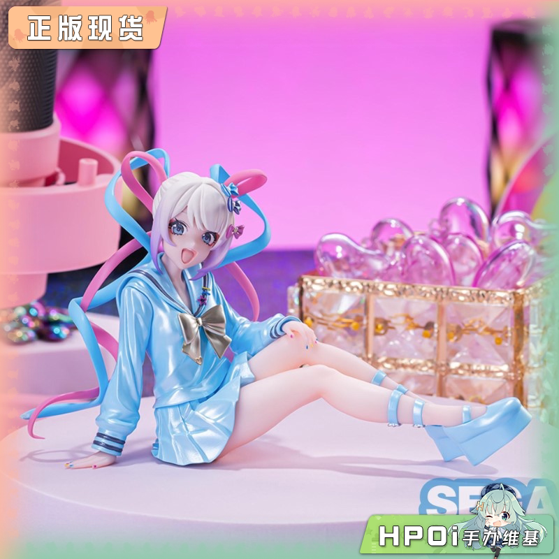 SEGA 主播女孩重度依赖 超天酱糖糖 小坐PM 景品手办