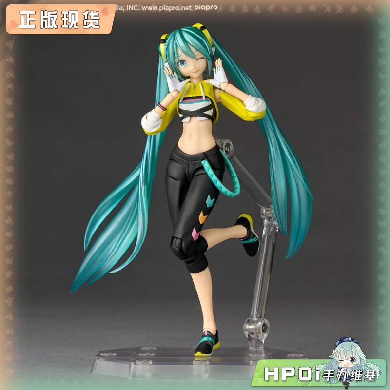 海洋堂 转轮科技 初音未来 健身拳击 机娘 可动手办