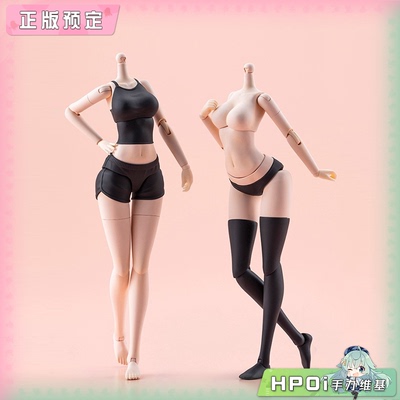 【Hpoi定金】寿屋 创彩少女庭园 装扮素体L 肤色C 拼装模型 配件