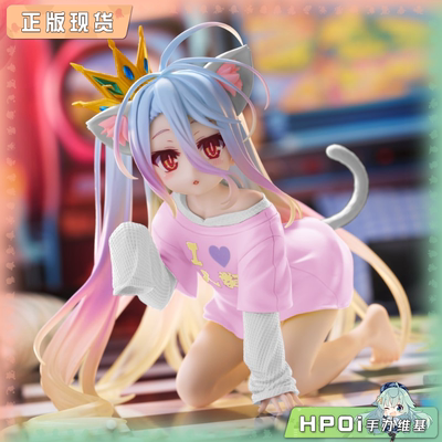 【Hpoi现货】Taito 游戏人生 DC 白 猫耳衬衫 新版 景品 手办