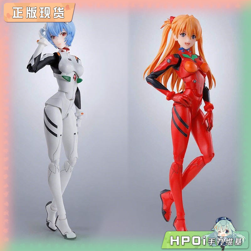 万代 SHF 新世纪福音战士 绫波零绫波丽 明日香 手办