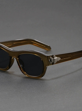 猫眼复古粗框防紫外线太阳镜