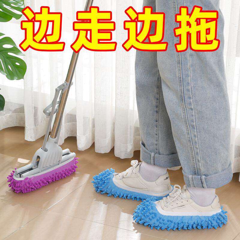 懒人加厚不掉毛可拆洗地板拖鞋