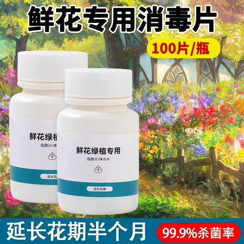 花神纪二氧化氯鲜花泡腾保鲜片