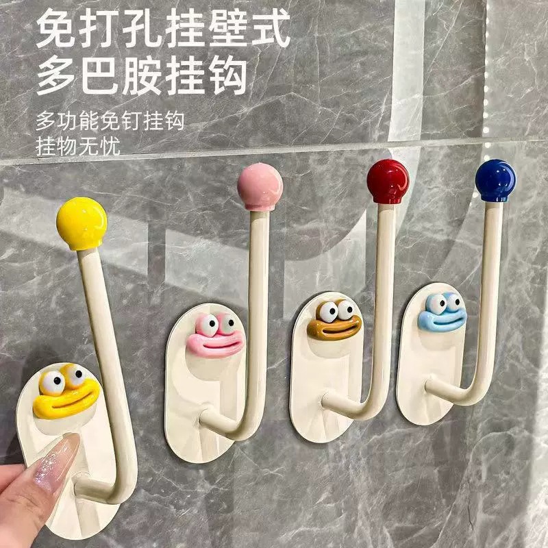 多巴胺发圈收纳架浴室卫生间发饰头绳皮筋挂钩发绳首饰品收纳神器