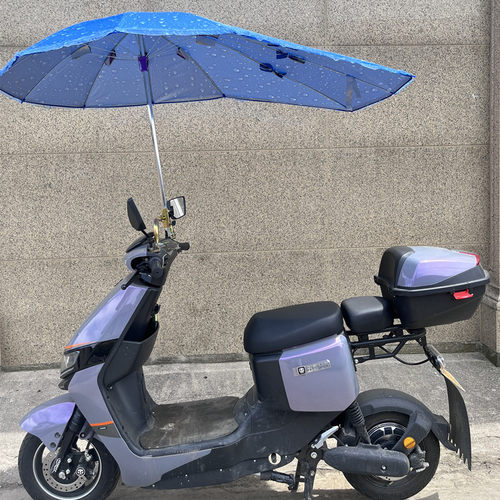 电瓶车雨伞两用通用支架