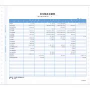 用友表单7.1余额汇总表L020306余额表针打账页1000页/箱335*292.1