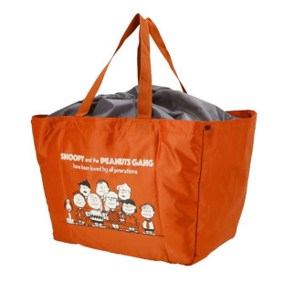 现货70周年史努比大容量环保束口超市折叠购物袋托特包抽绳旅行袋