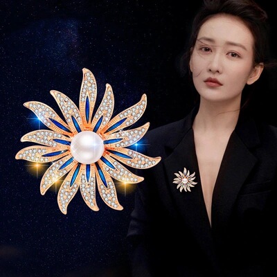 韩版时尚高档猫眼石女开衫西装