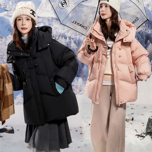 特大码羽绒服女200斤新中式国风