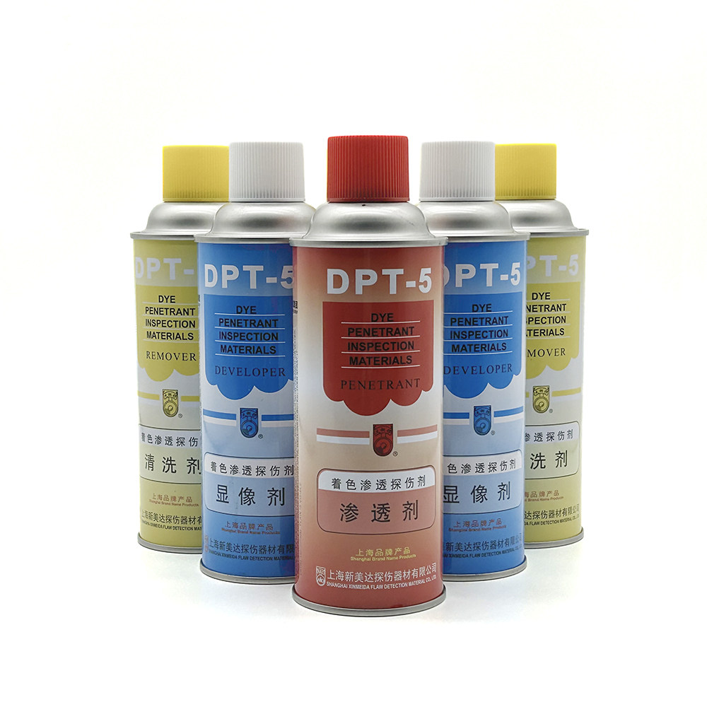 上海新美达dpt-5着色渗透探伤剂显像剂清洗剂渗透剂表面缺陷检测