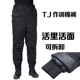 耐磨劳保裤 子可拆卸黑色加厚保暖多功能防寒棉裤 作训服裤 保安冬季