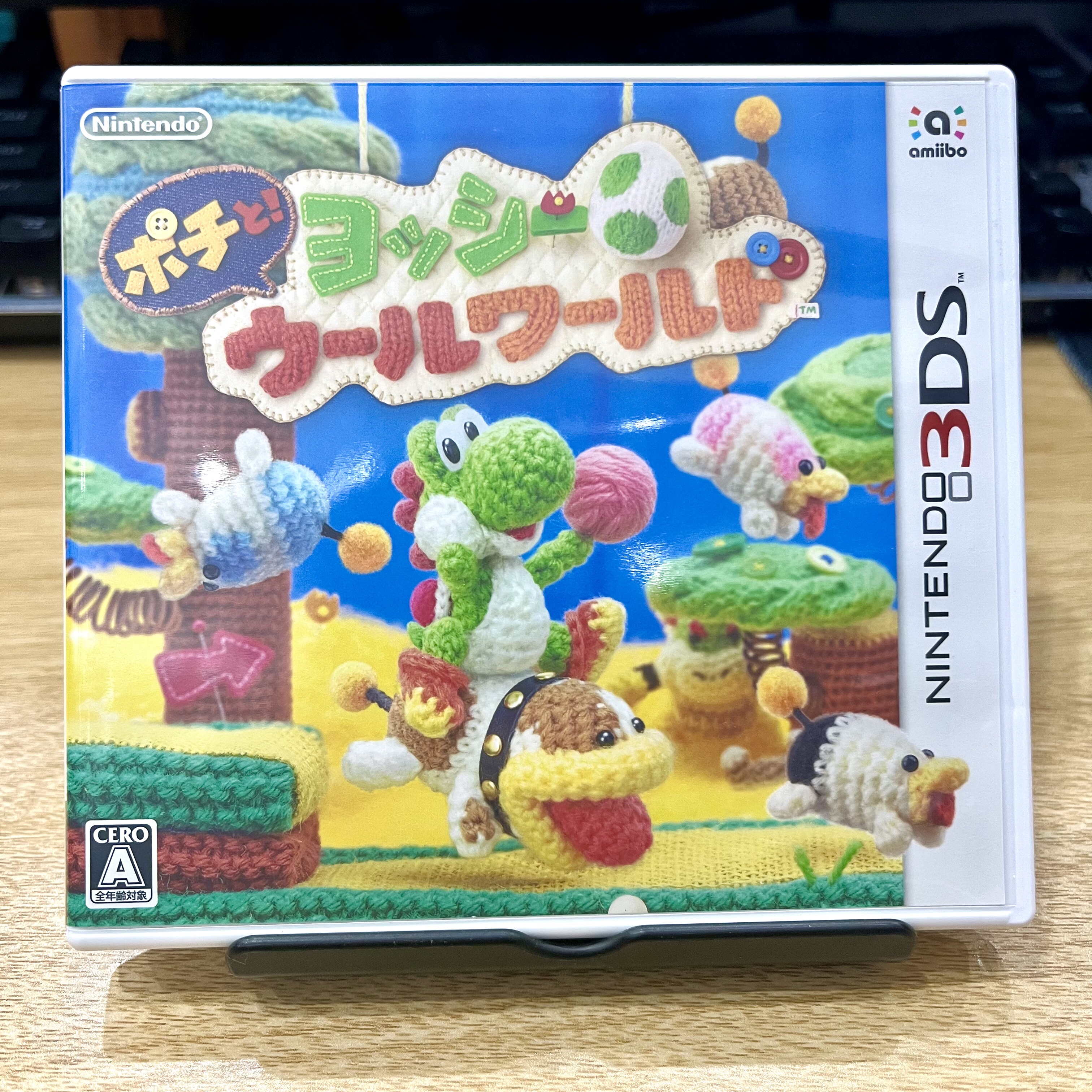 3DS游戏卡 毛线耀西 日版游戏