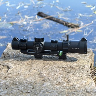 速瞄1.2-6倍镜瞄准八倍十字高清望远镜模型器材挂墙弹弓玩具备件