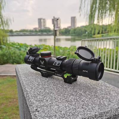 速瞄1.2-6倍镜瞄准八倍十字高清望远镜模型器材挂墙弹弓玩具备件