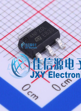 场效应管(MOSFET)     STN4NF20L  ST(意法半导体)   SOT-223