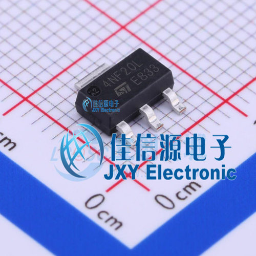 场效应管(MOSFET)     STN4NF20L  ST(意法半导体)   SOT-223