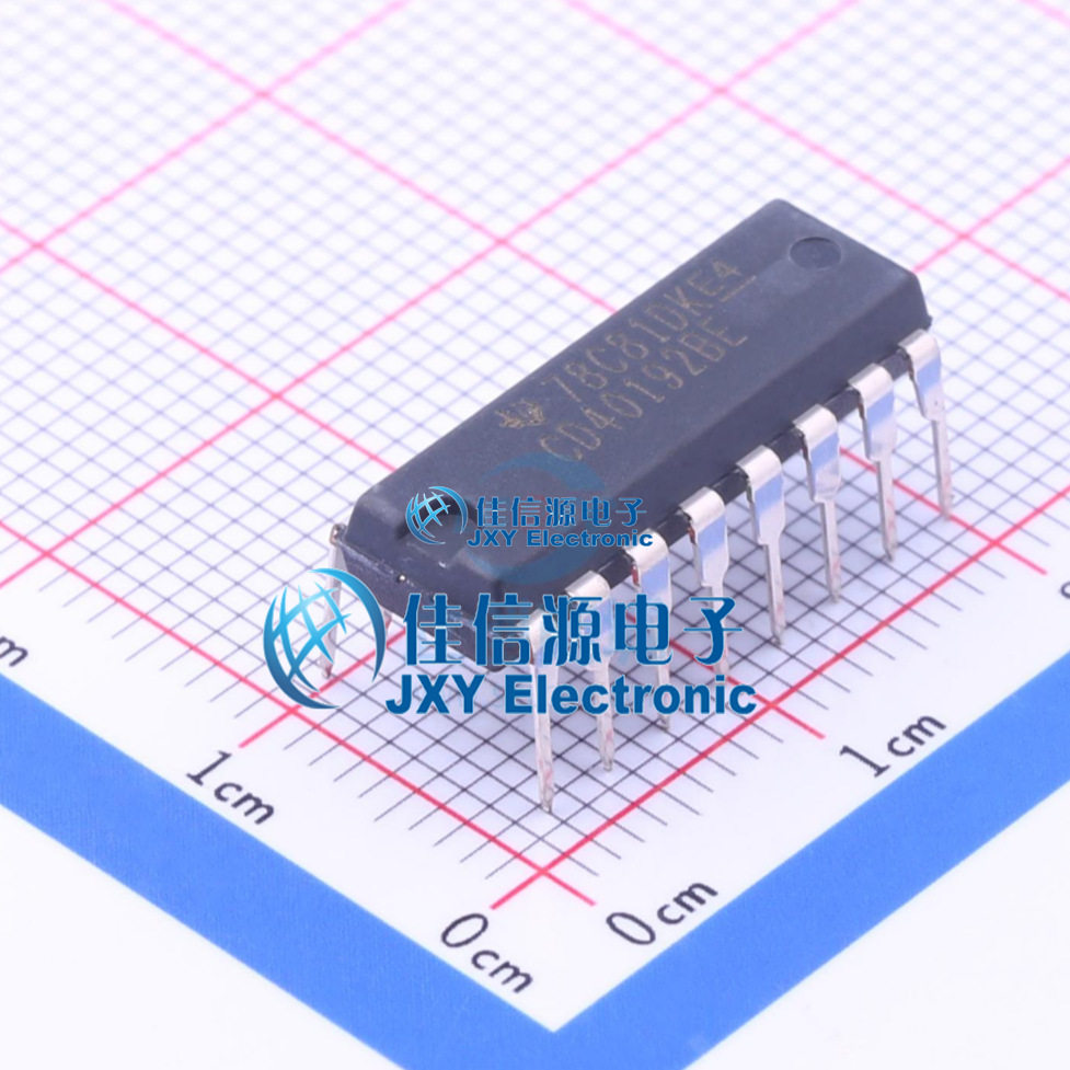 计数器/分频器     CD40192BE  TI()  DIP-16