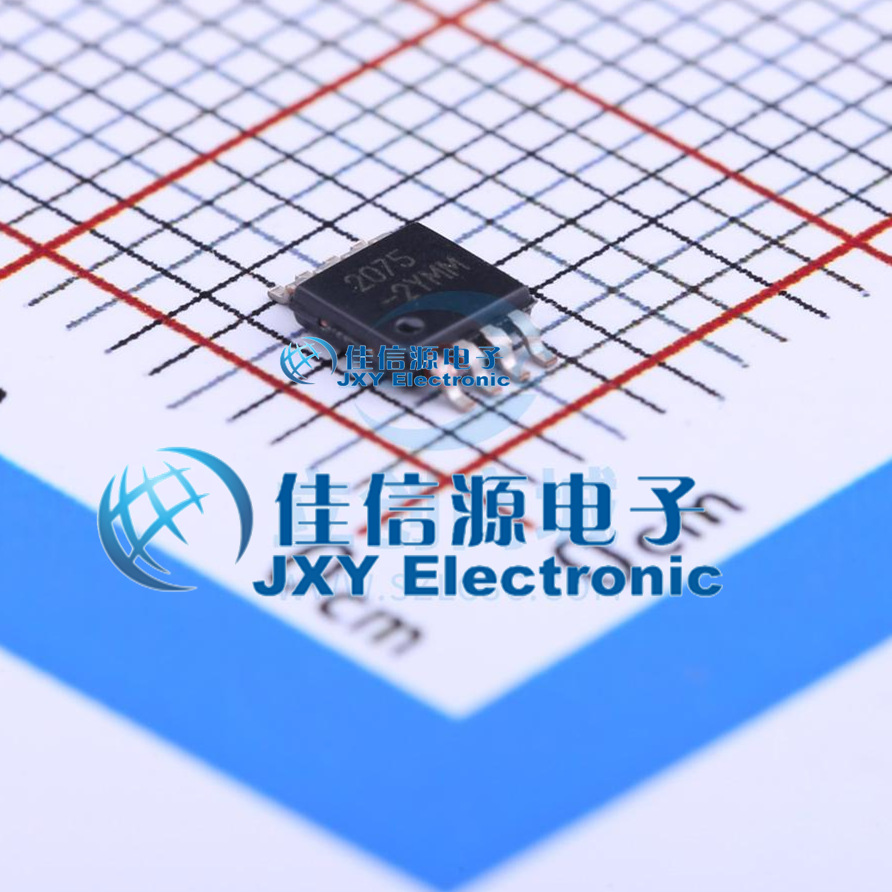 功率电子开关   MIC2075-2YMM  MICROCHIP(美国微芯)  MSOP-8