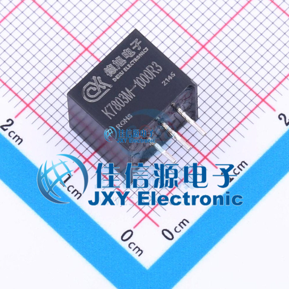 电源模块    K7803M-1000R3  DEXU(德旭电子)  插件
