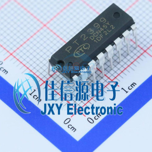 音频接口芯片 PT2399 PTC(台湾普诚) DIP-16 静音控制单芯片全新