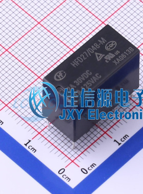 功率继电器      HFD27/048-M    HF(宏发)