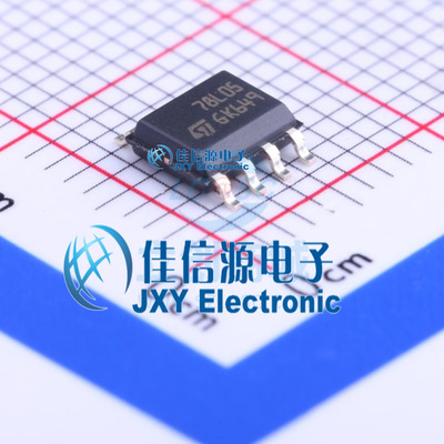 线性稳压器(LDO)  L78L05CD13TR  ST(意法半导体)  SOIC-8_150mil