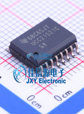 栅极驱动IC    UCC21521CDWR  TI()  SOIC-16