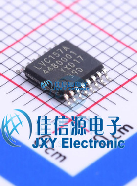 信号开关   74LVC157APW,118  Nexperia(安世)  TSSOP-16