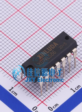 逻辑门 XD74LS86 XINLUDA(信路达) DIP-14 逻辑电路 逻辑门 芯片