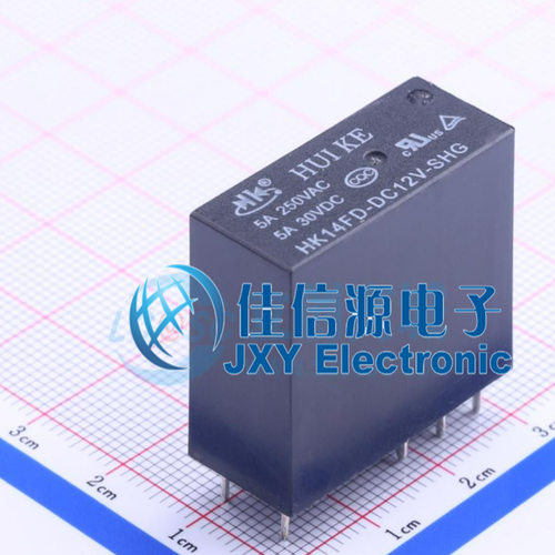 功率继电器      HK14FD-DC12V-SHG   汇科