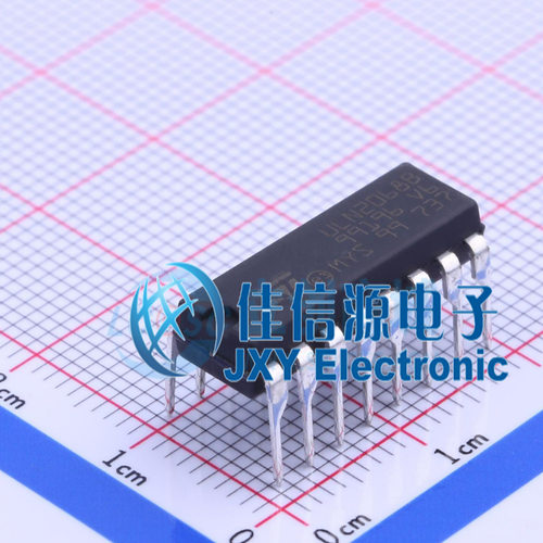 达林顿晶体管阵列      ULN2068B  ST(意法半导体)  PowerDIP-16