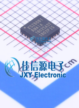 KSZ8081RNAIA-TR  MICROCHIP(美国微芯)  QFN-24_4x4x05P