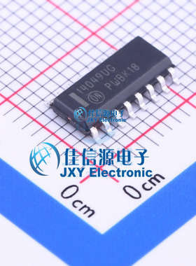 反相器 MC14049UBDR2G onsemi(安森美) SOIC-16全新6路1输入4uA