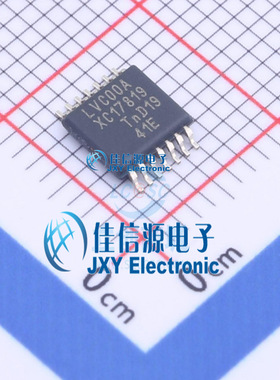 逻辑门     74LVC00APW,112  Nexperia(安世)  TSSOP-14