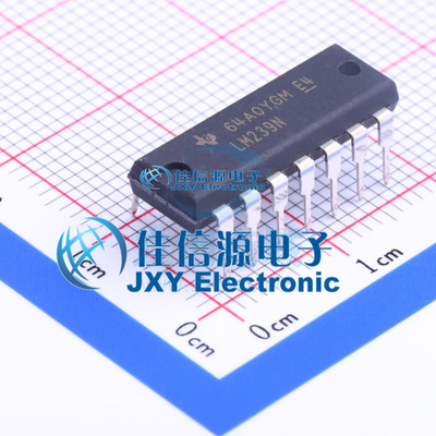 LM239N  TI()  DIP-14
