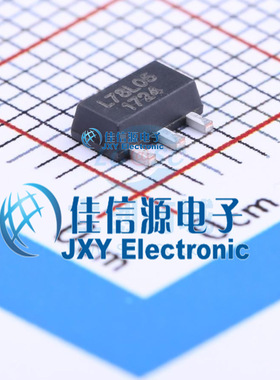 线性稳压器(LDO) LR78L05U LRC(乐山无线电) SOT-89-3 输出5V全新