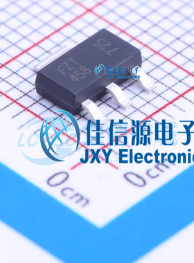 三极管(BJT)     FZT458TA  DIODES(美台)  SOT-223