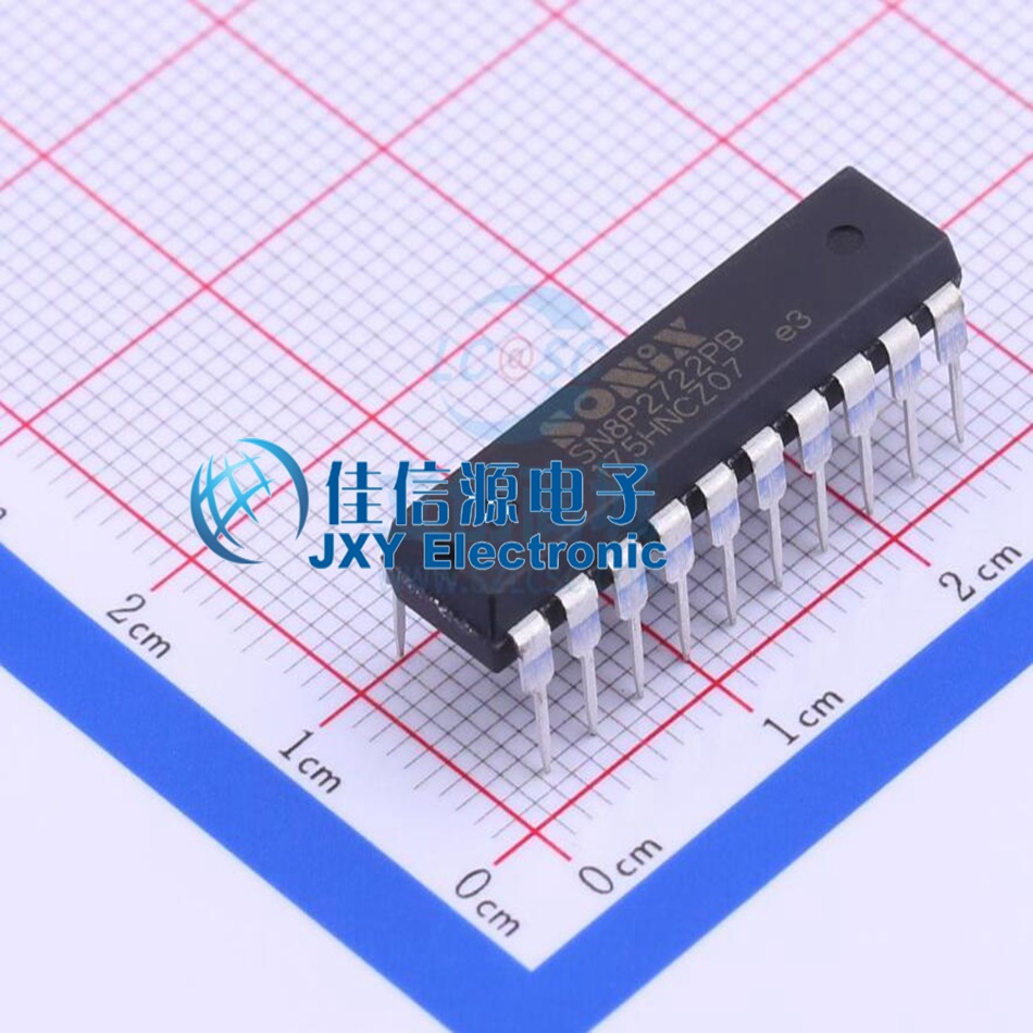单片机SN8P2722PB松翰全新2KB